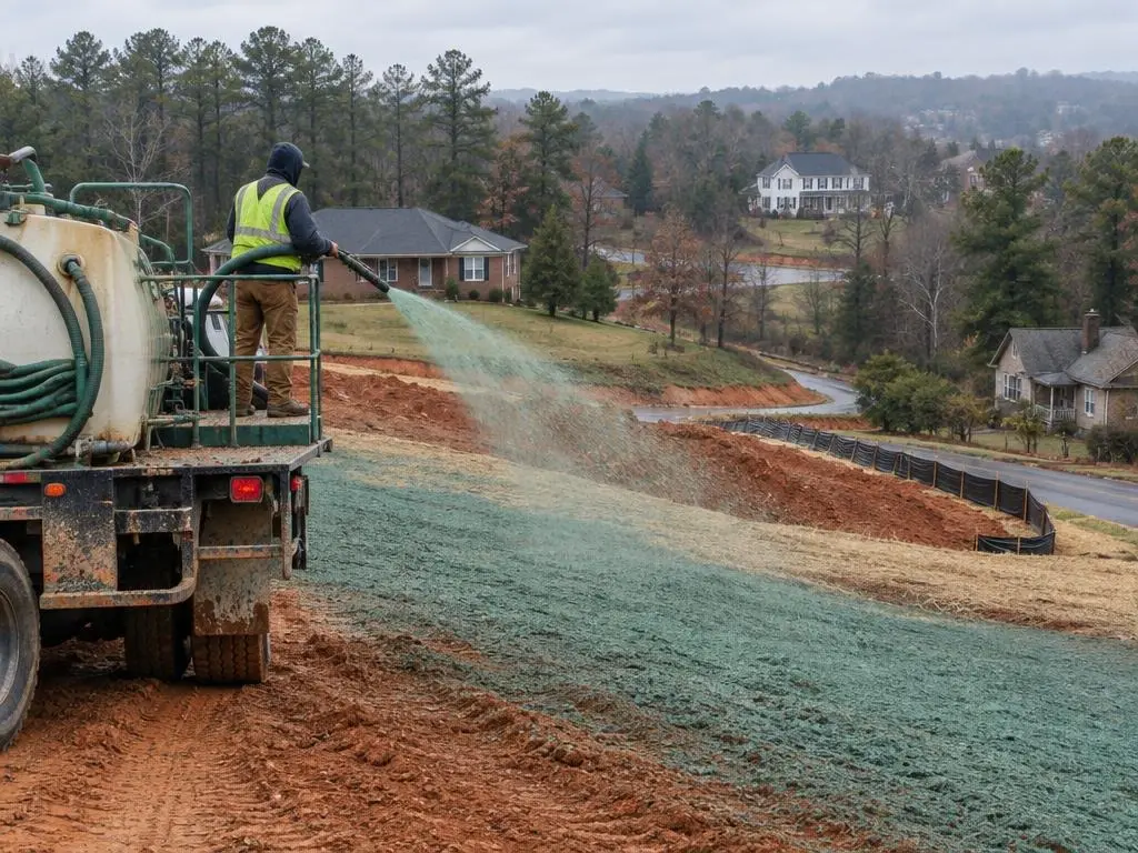 Builder Lot & Commercial Seeding in Greensboro, NC